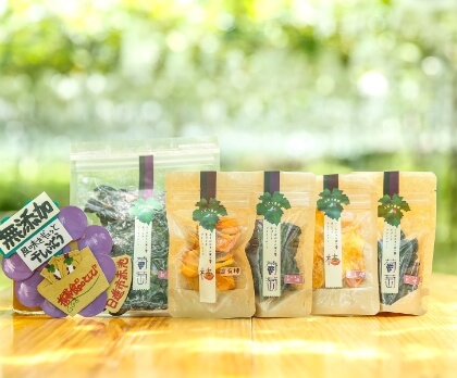 干しぶどう・干し柿・干し芋・干しりんご